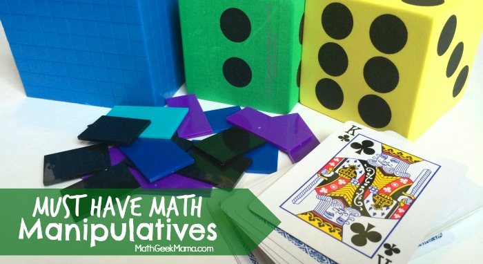 Knowing what to purchase to homeschool math can be so overwhelming! This post explains the necessary homeschool math manipulatives and what tools you can survive without! 
