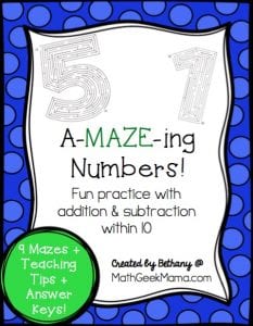 AMAZEing Numbers Cover