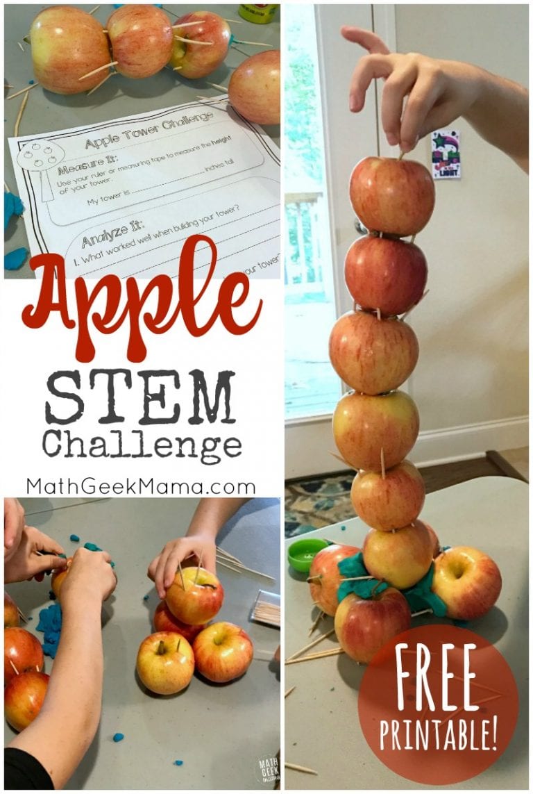 Apple STEM Challenge {Simple STEM for Kids}