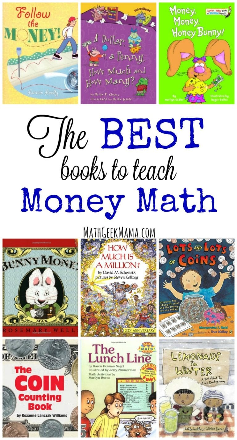 The BEST Books to Teach Money Math