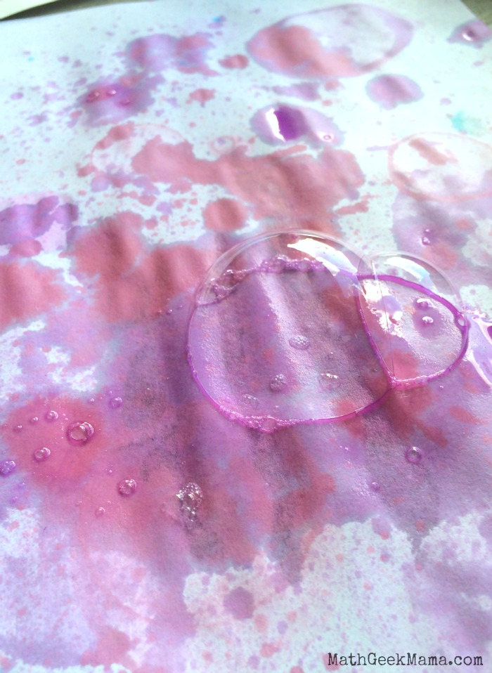 This art project is SUPER kid friendly and such a FUN way to talk about spheres, circles and circle measurements! Play around with different techniques and see who can make the largest circle!