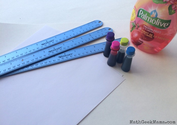 This art project is SUPER kid friendly and such a FUN way to talk about spheres, circles and circle measurements! Play around with different techniques and see who can make the largest circle!