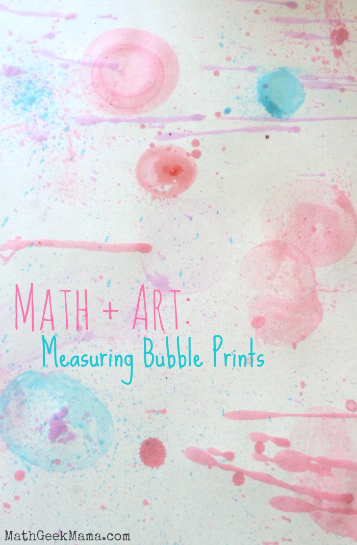 This art project is SUPER kid friendly and such a FUN way to talk about spheres, circles and circle measurements! Play around with different techniques and see who can make the largest circle!