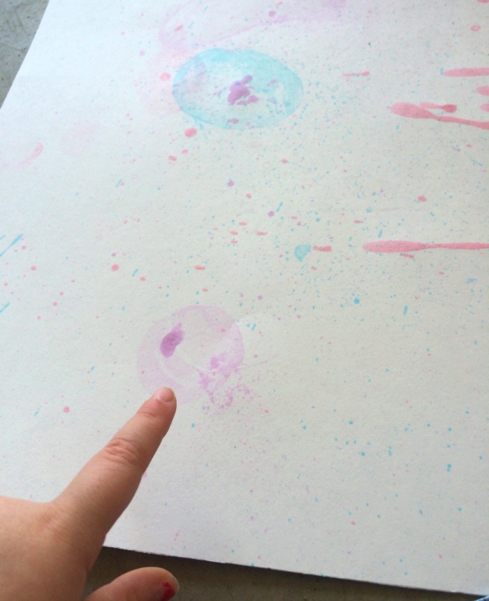 This art project is SUPER kid friendly and such a FUN way to talk about spheres, circles and circle measurements! Play around with different techniques and see who can make the largest circle!