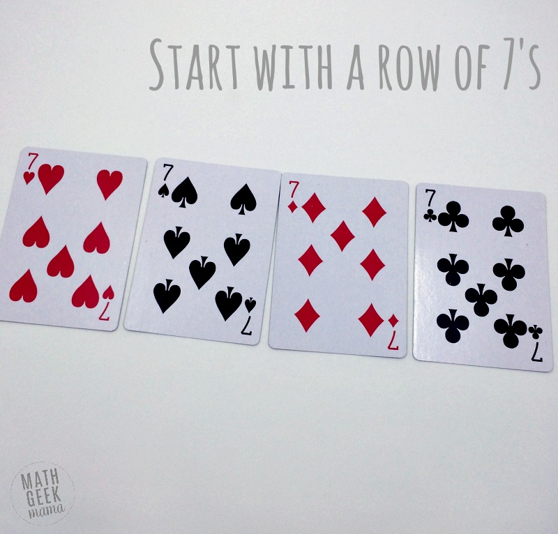 This fun and easy Kindergarten card game is a low-prep way to practice important math skills. Work on sorting, sequencing and counting. All you need is a deck of cards!
