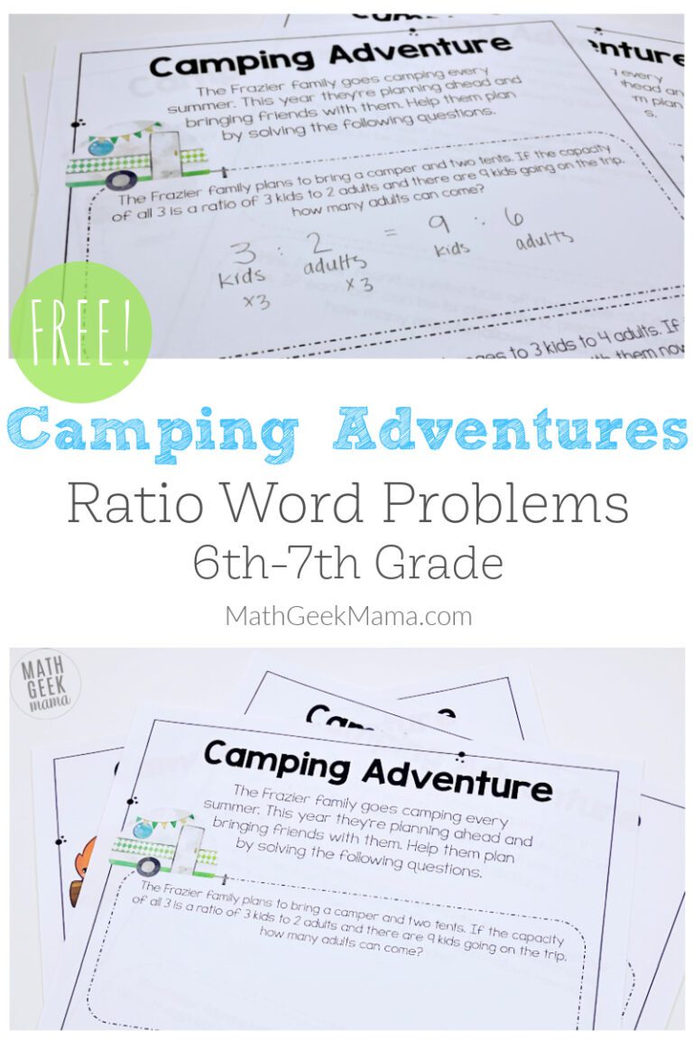 Ratio Practice: Real Life Math for 6th Grade