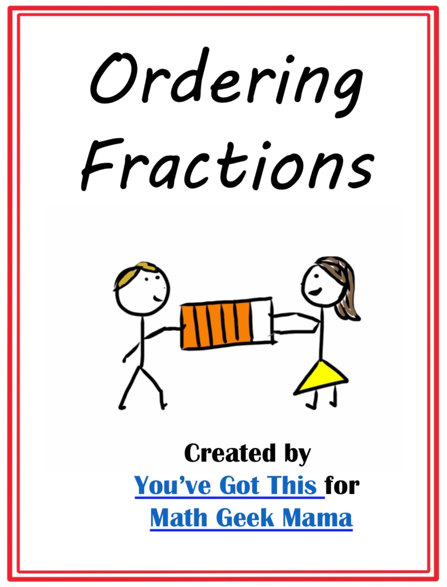 Looking for practice that will help kids make sense of comparing and ordering fractions? This set of cut and paste comparing fractions worksheets uses visual models and increases in difficulty, allowing you to differentiate for the needs of your students.