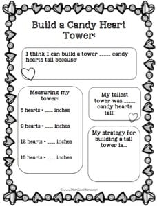 Conversation hearts recording page