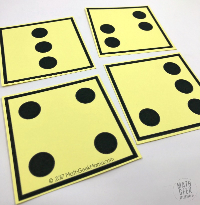Help your kids build a strong foundation with visual dot cards. These will help kids count, subitize, add, subtract and more with simple, low prep games. 