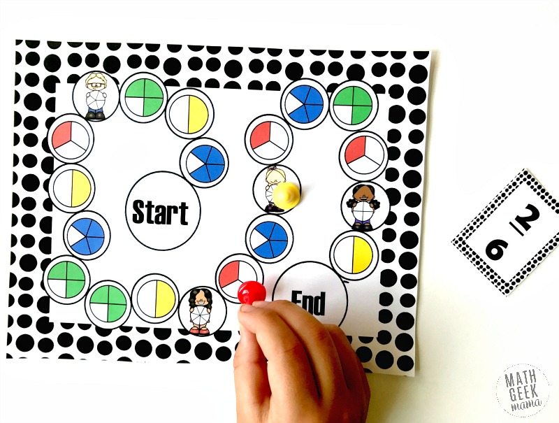 Need extra practice with fractions? This equivalent fractions game printable is the perfect way to challenge kids to find an equivalent fraction and match it to the visual model! By exploring multiple representations, kids will deepen their understanding of fractions and equivalent fractions. Grab this cute free game and enjoy 2 different levels of challenges!
