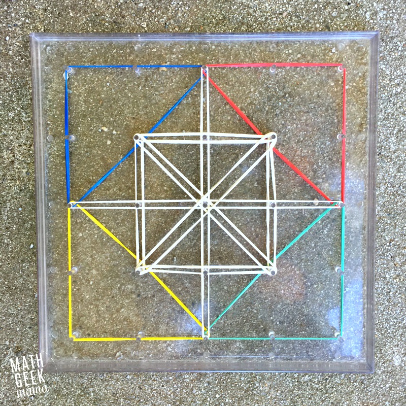 Explore, discover and analyze shapes with this fun set of Geoboard Activity Cards! Geoboards can be a powerful tool in the math classroom and this post will explain how to use them effectively, plus includes a free set of challenges to get you started!