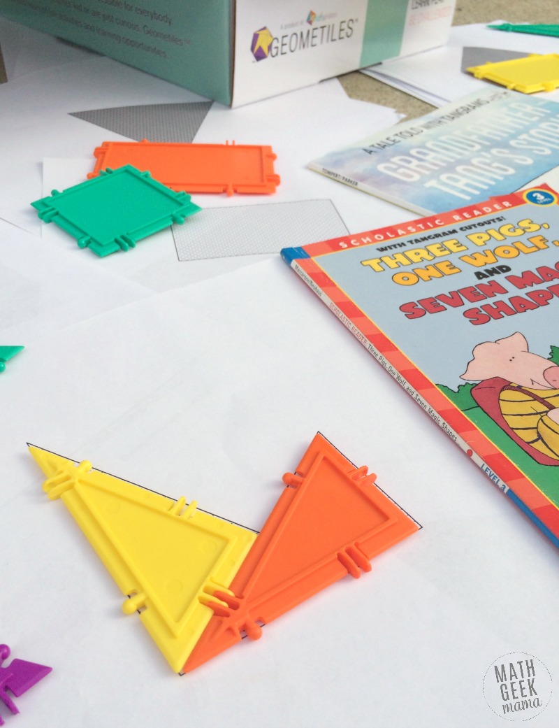 Looking for a fun tangram game or activity for your kids? This will stretch and challenge them in a fun way! With 100 different challenges, there's something for everyone!