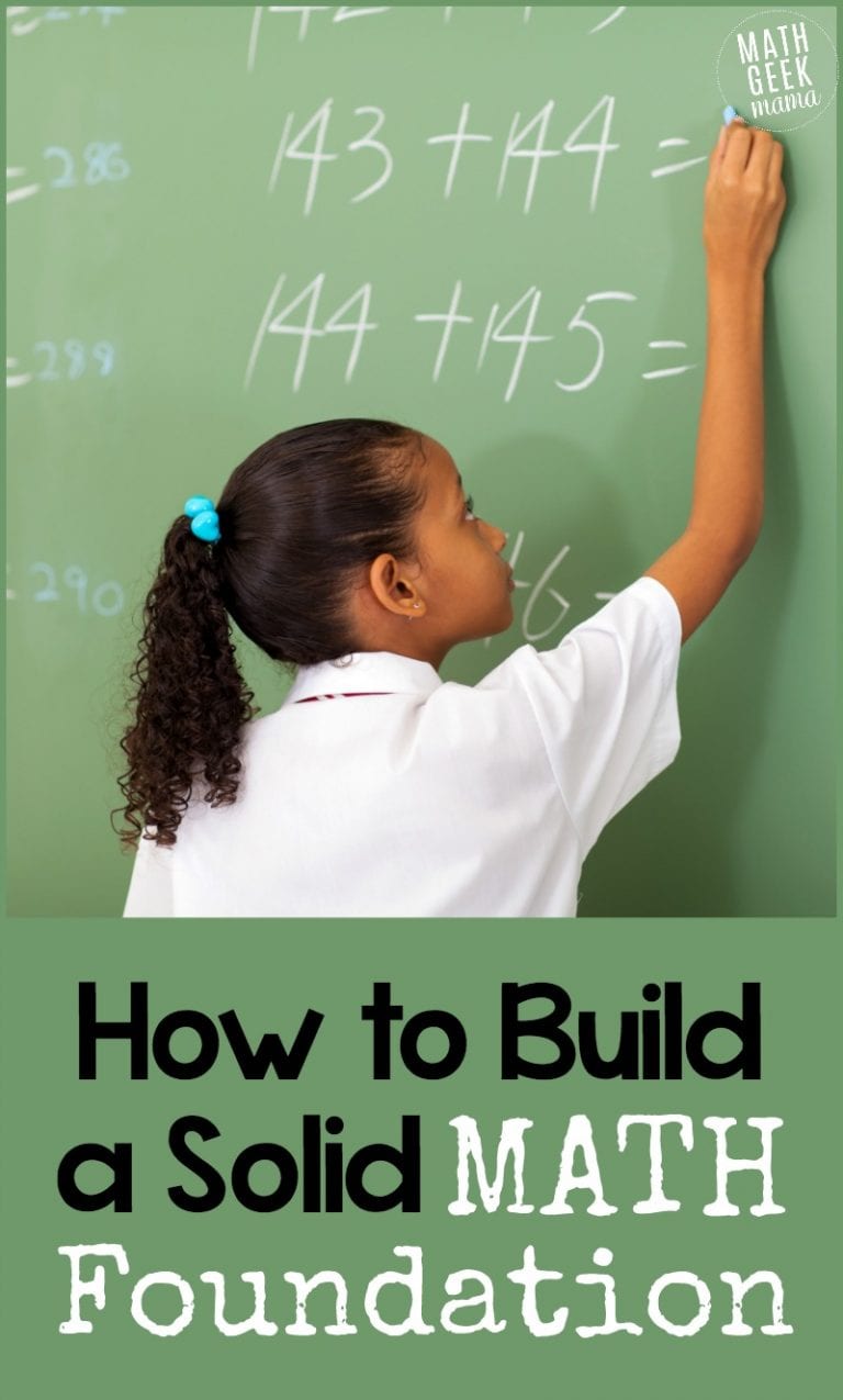 How to Build a Solid Mathematics Foundation