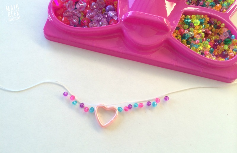 One of the best ways to engage kids in math is to make it relevant to their life. In this post I share some examples of ways my daughter has learned and applied math skills by designing and making jewelry. 