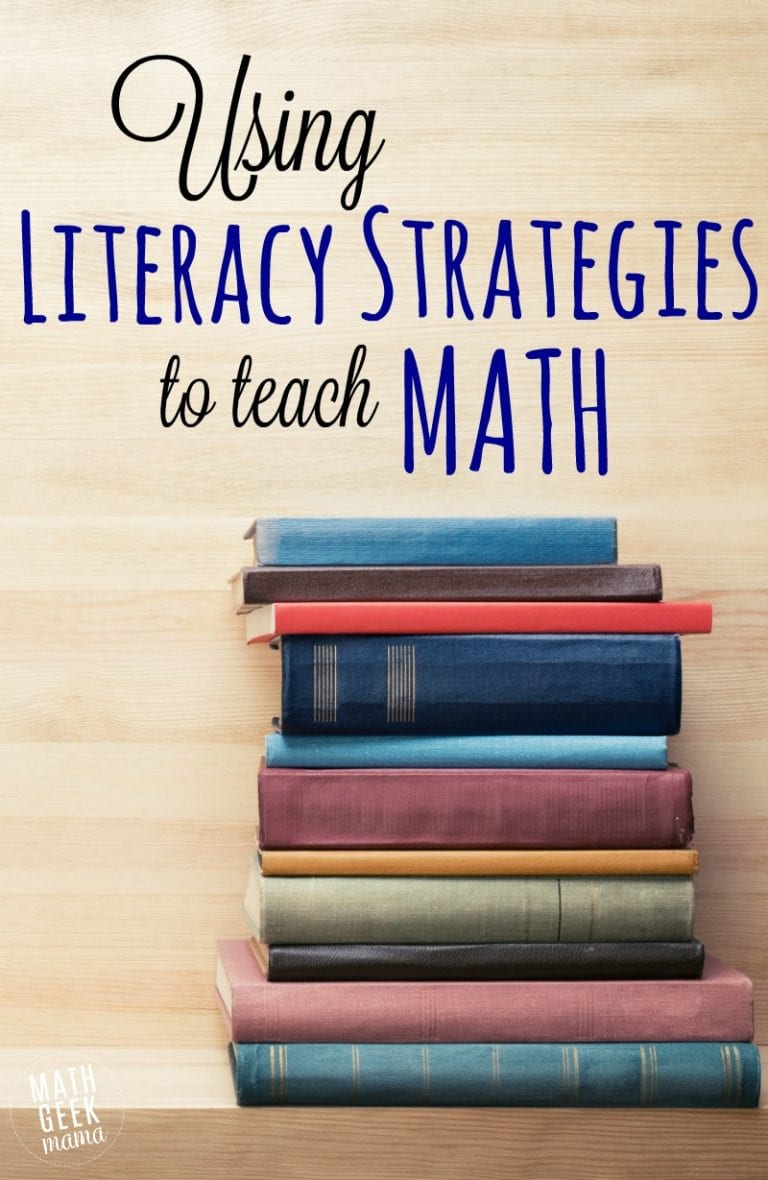 Using Literacy Strategies to Teach Math