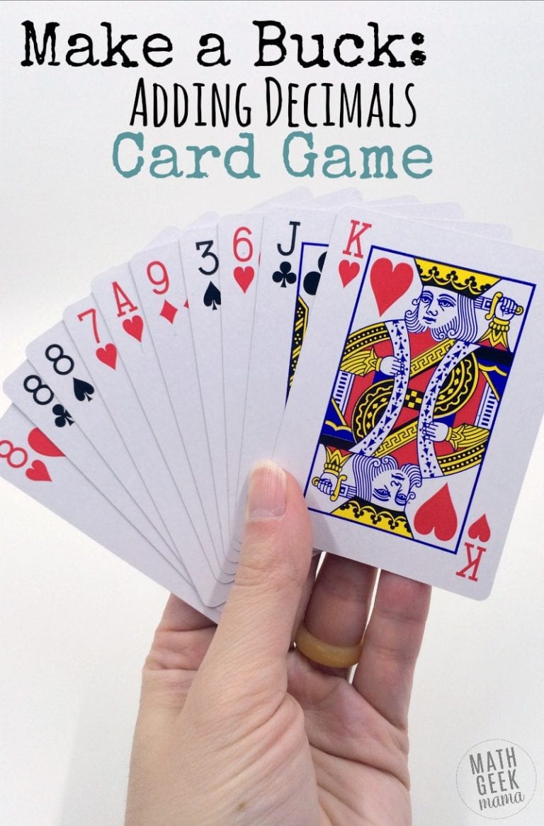 Make a Buck: Unique Adding Decimals Game