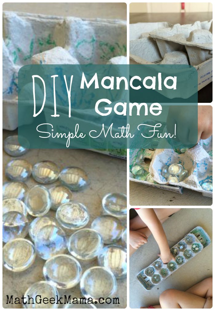 DIY Mancala Game Board! {Learning Math Through Play!}