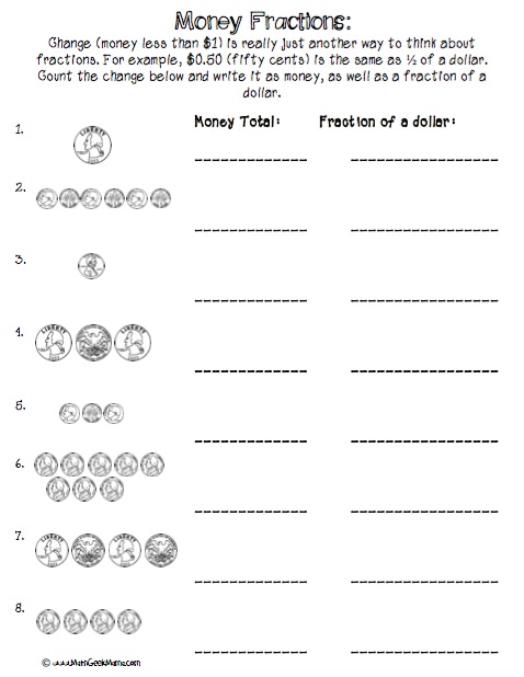 Money Fractions