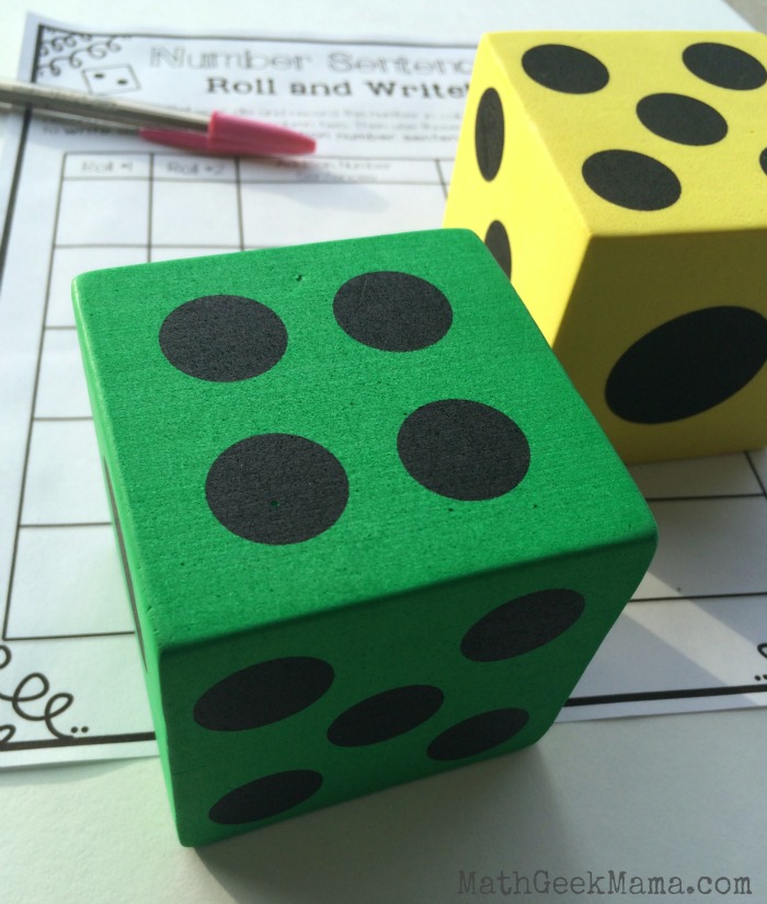 This simple activity is a great way to help kids see the connection between addition and subtraction, as well as practice writing addition and subtraction number sentences! Perfect for first grade!