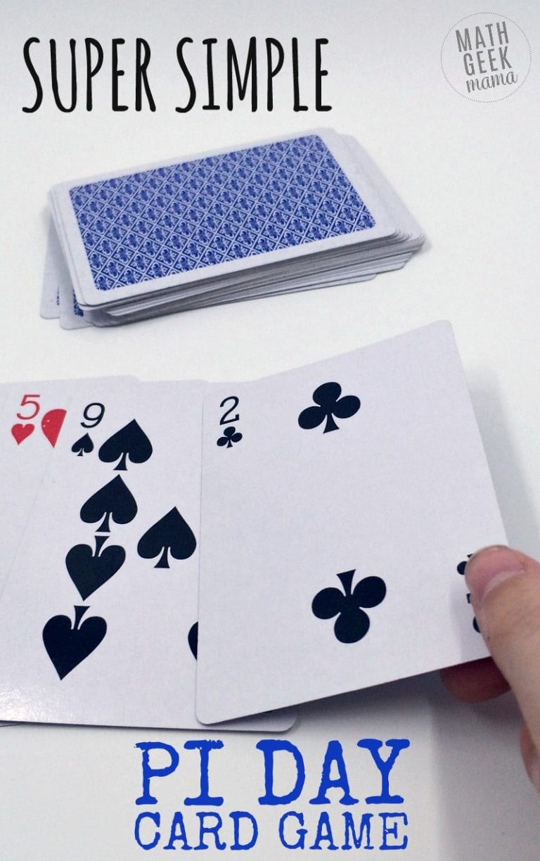 Race to Pi: Simple and Fun Pi Day Card Game
