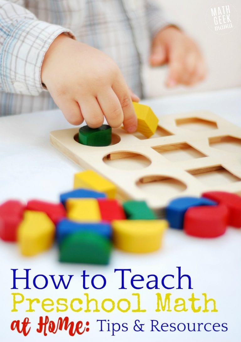 Pre-K Math Activities: HUGE Resource List