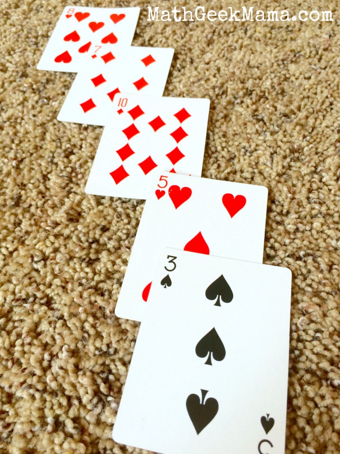 Pyramid Math Card Game5