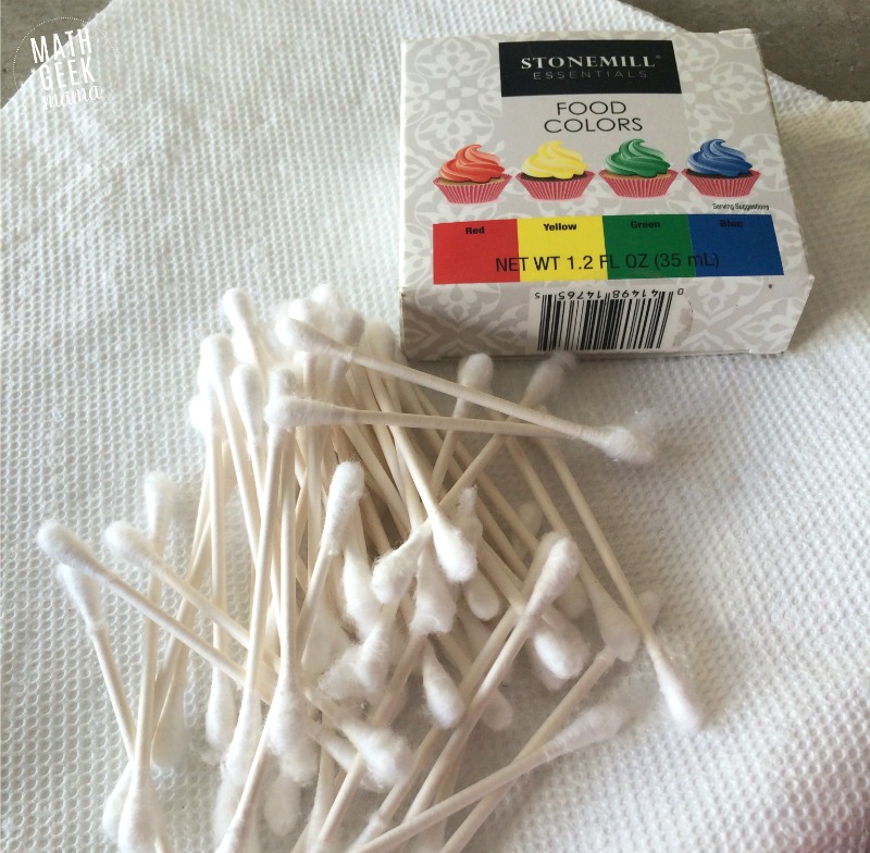 This looks so fun, and there are so many great ideas about how to use this super cheap math manipulative to learn all kinds of math concepts! Math with Q-Tips is so easy and versatile!