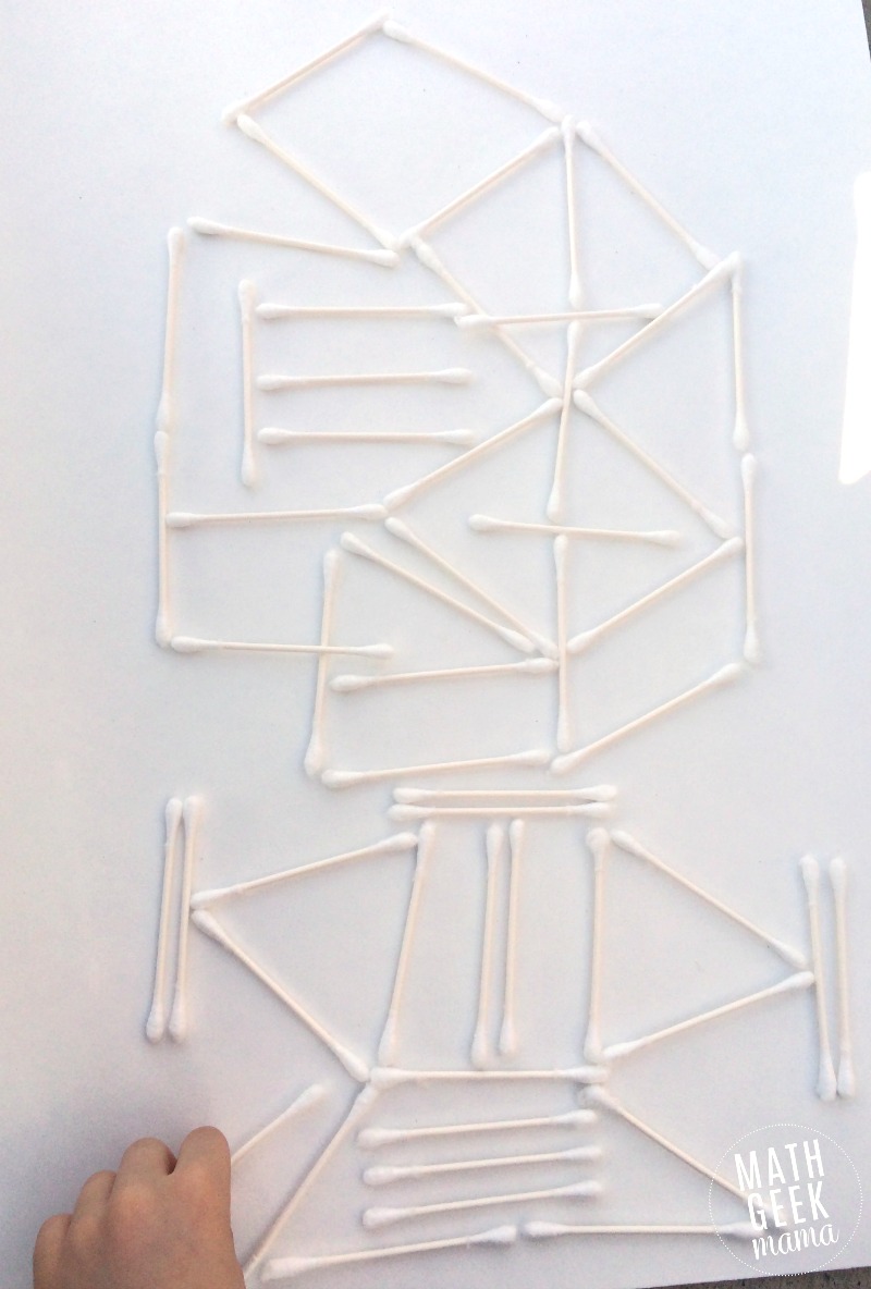 This looks so fun, and there are so many great ideas about how to use this super cheap math manipulative to learn all kinds of math concepts! Math with Q-Tips is so easy and versatile!