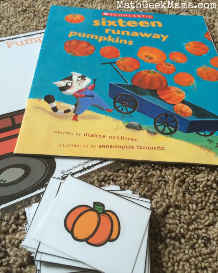 This book is so cute and I love this game to go with it! So fun for Fall!