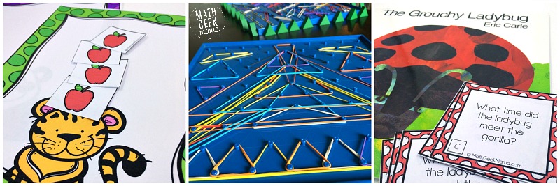 This HUGE list of fun math ideas is perfect for helping your kids hone their math skills over the summer! More than 50 simple summer math ideas to prevent learning loss, while having fun!