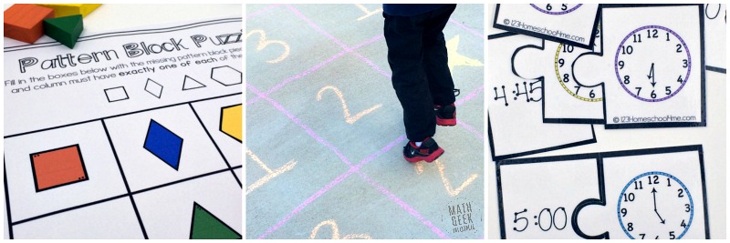 This HUGE list of fun math ideas is perfect for helping your kids hone their math skills over the summer! More than 50 simple summer math ideas to prevent learning loss, while having fun!