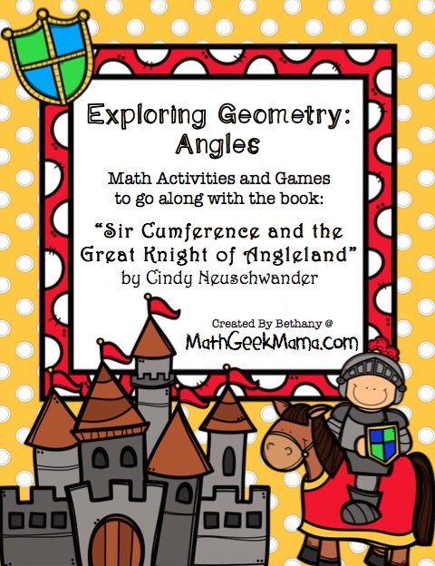 “Sir Cumference and the Great Knight of Angleland” {FREE Printable Pack!}