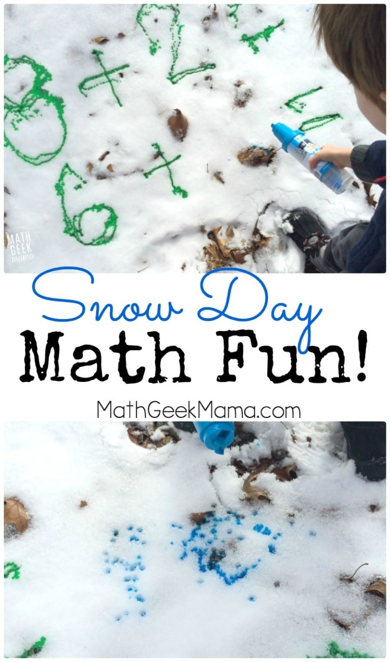 Snow Day Math: Addition in the Snow