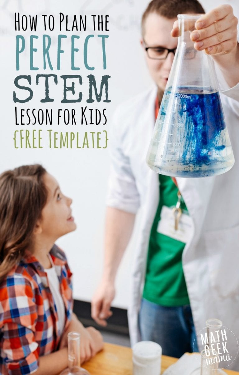 Plan Engaging STEM Lessons: STEM Lesson Plan Template {FREE}