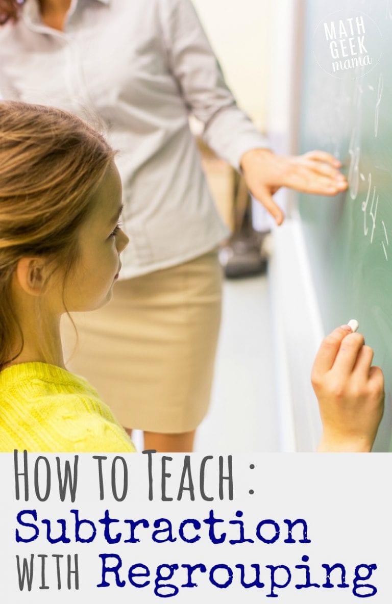 How to Teach Subtraction with Regrouping: Simple Strategy