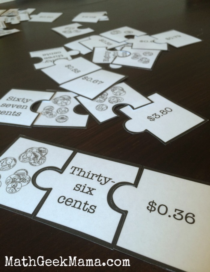 Summer Math Camp_Money Puzzles