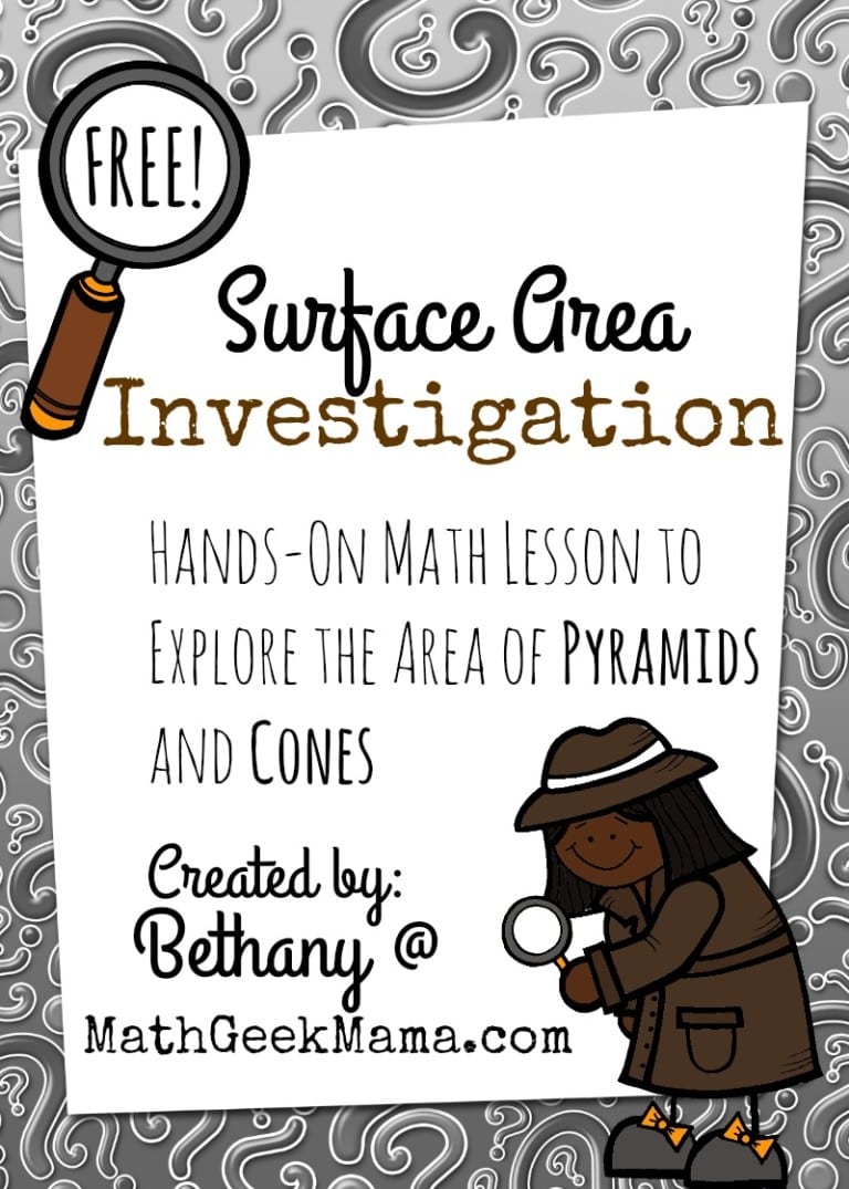 Exploring Surface Area of Pyramids and Cones!