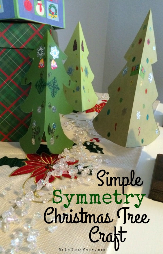 This simple Christmas craft for kids is a great way to have fun and learn math at the same time! It's simple to put together and uses things you already have on hand! 