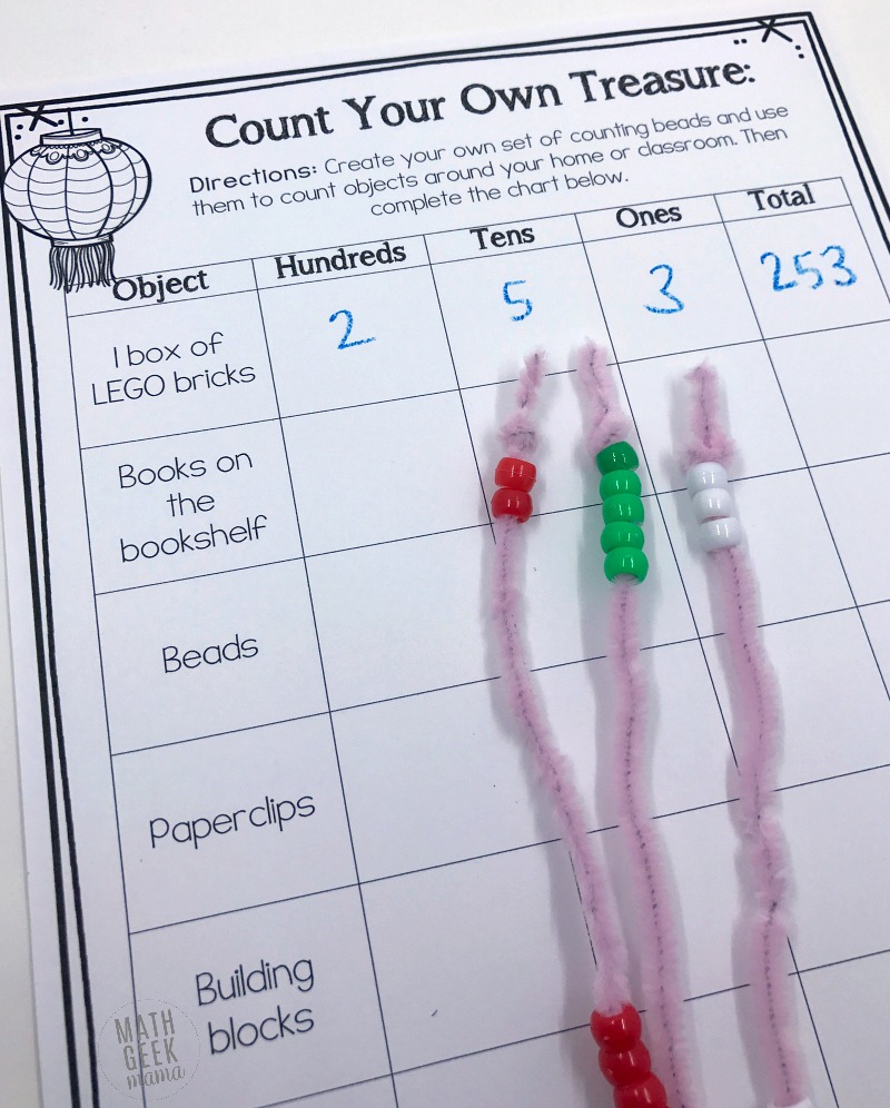 These fun and low prep learning activities are a great way to extend the learning with the book, "The Warlord's Beads." Teach kids about place value and large numbers and ancient China with this cute math storybook. 