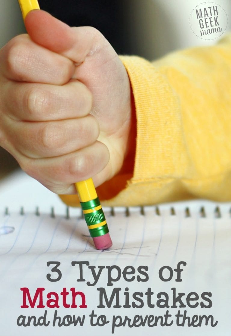 3 Types of Math Errors and How to Prevent Them