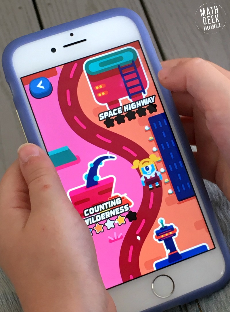 Looking for a fun and easy way to keep up your kids math skills over the Summer or prepare them for Kindergarten math? This app from Zap Zap Math is a great resource to do just that! Learn more at MathGeekMama.com