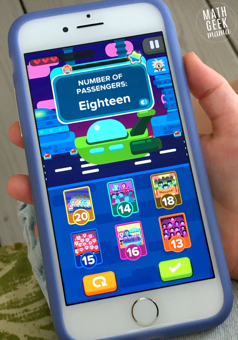 Looking for a fun and easy way to keep up your kids math skills over the Summer or prepare them for Kindergarten math? This app from Zap Zap Math is a great resource to do just that! Learn more at MathGeekMama.com