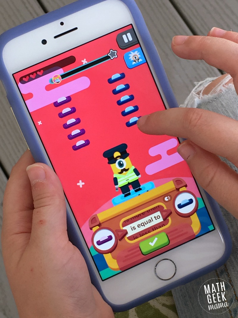 Looking for a fun and easy way to keep up your kids math skills over the Summer or prepare them for Kindergarten math? This app from Zap Zap Math is a great resource to do just that! Learn more at MathGeekMama.com