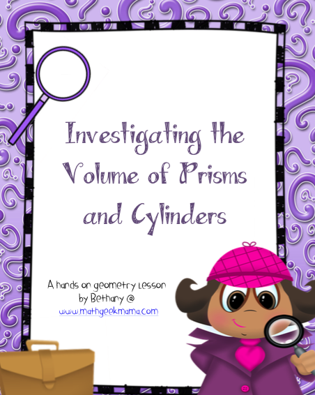 Exploring Volume: FREE Lesson!